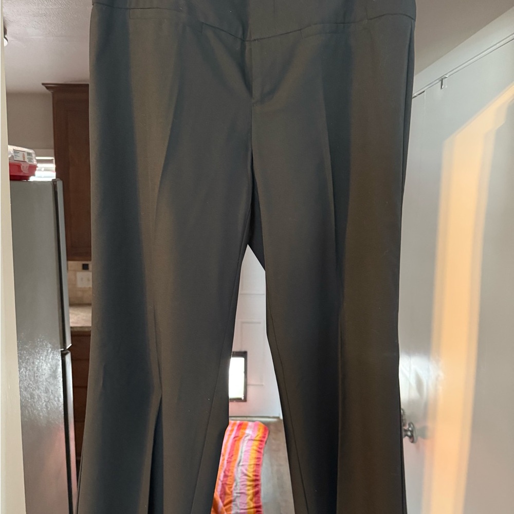 INC International Concepts Black Boot Cut Pants